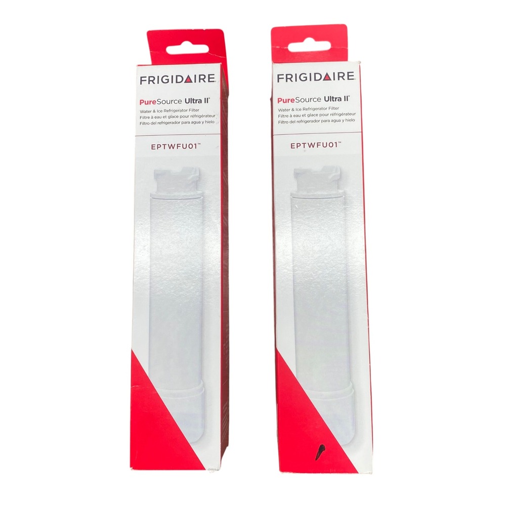 New Genuine Frigidaire PureSource Ultra II Water Filter EPTWFU01 2 Pack Sealed